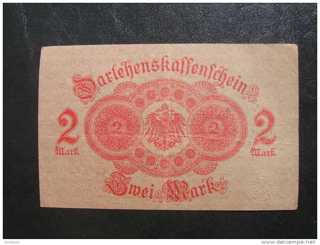 NoT. Germany, Berlin 2 Mark 1914 - Ser. 261 . 221286 - 2 Mark