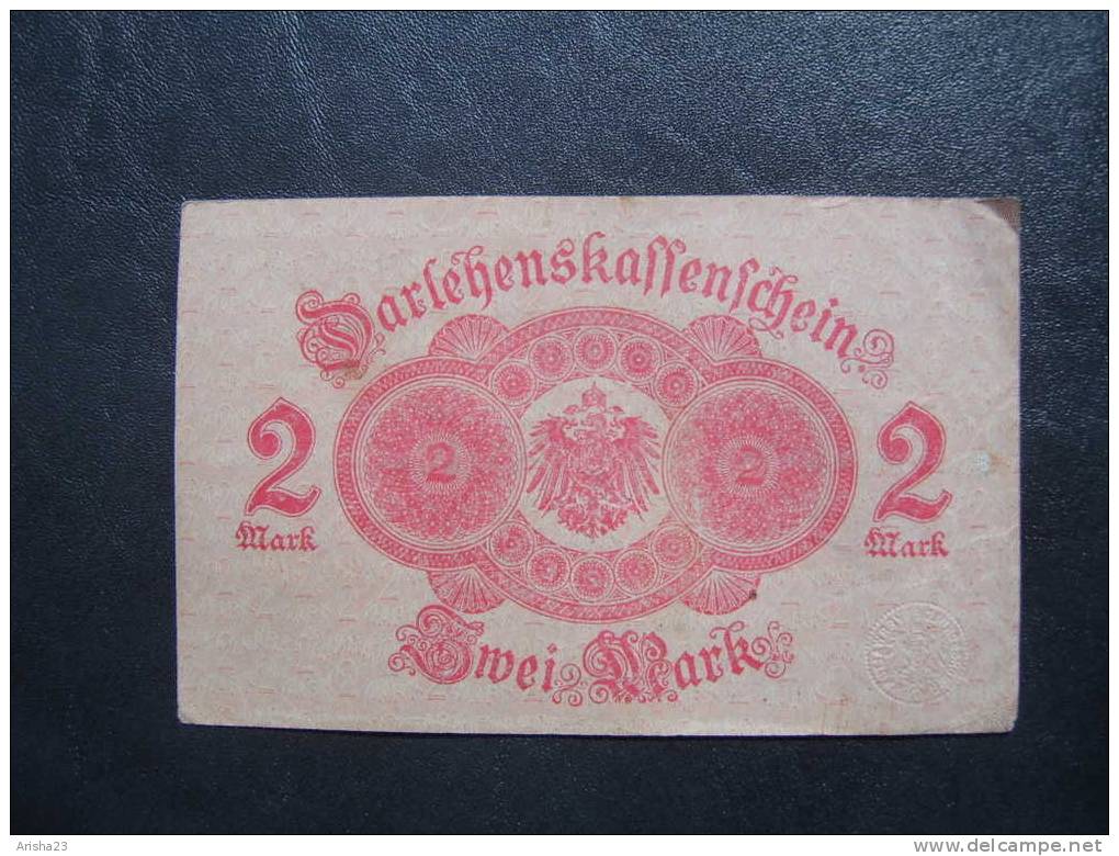 NoT. Germany, Berlin 2 Mark 1914 - Ser. 307 . 031121 - 2 Mark