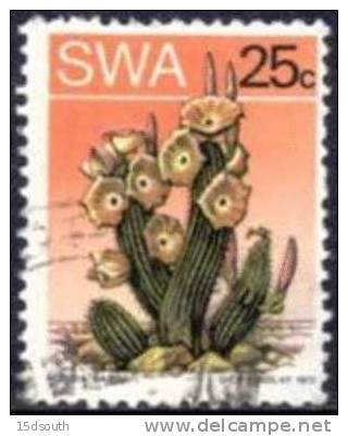 South West Africa - 1973 Succulents 25c Used - Cactusses