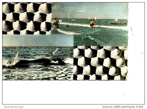 JEUX DE PLAGE BAIGNADE MOUETTES SM 1958  FLAMMES ANDELYS - Swimming