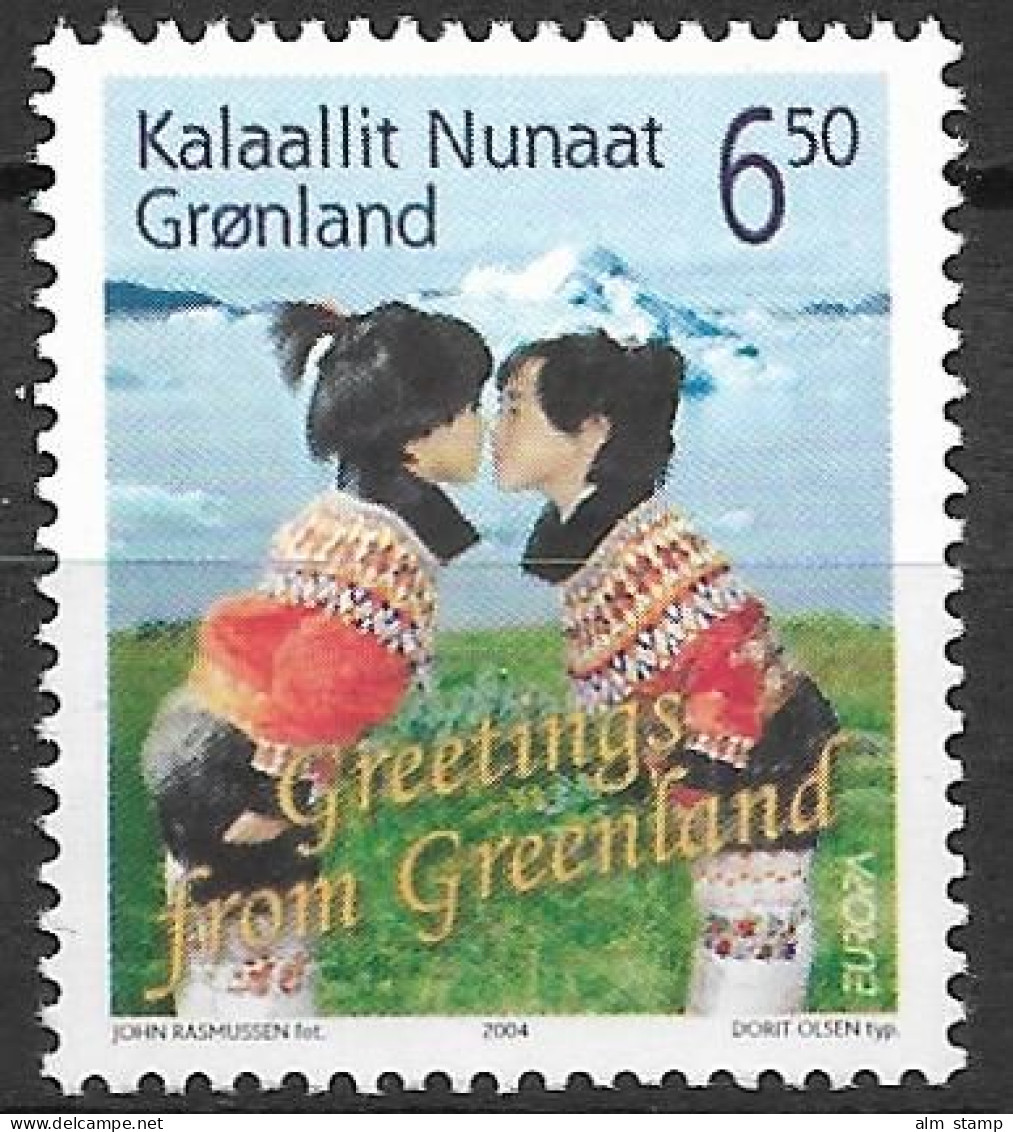 2004 Grönland  Mi. 422 **MNH Europa   Ferien - 2004