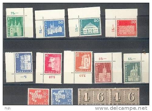 Suisse  ** (L23) - Unused Stamps