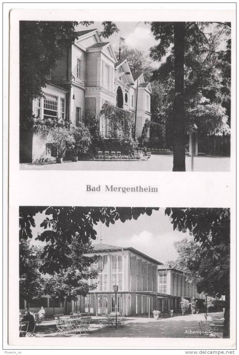 GERMANY - BAD MERGENTHEIM, 1956. - Bad Mergentheim