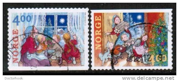 NORWAY   Scott #  1240-1  VF USED - Used Stamps