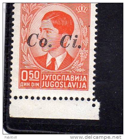 LUBIANA 1941 Co. Ci. 50P MNH - Lubiana