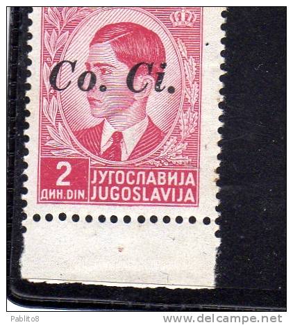 LUBIANA 1941 Co. Ci. 2D MNH - Ljubljana