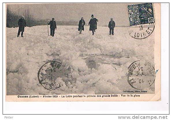 OUSSON - La Loire Pendant La Période Des Grands Froids - Vue De La Glace - Autres & Non Classés