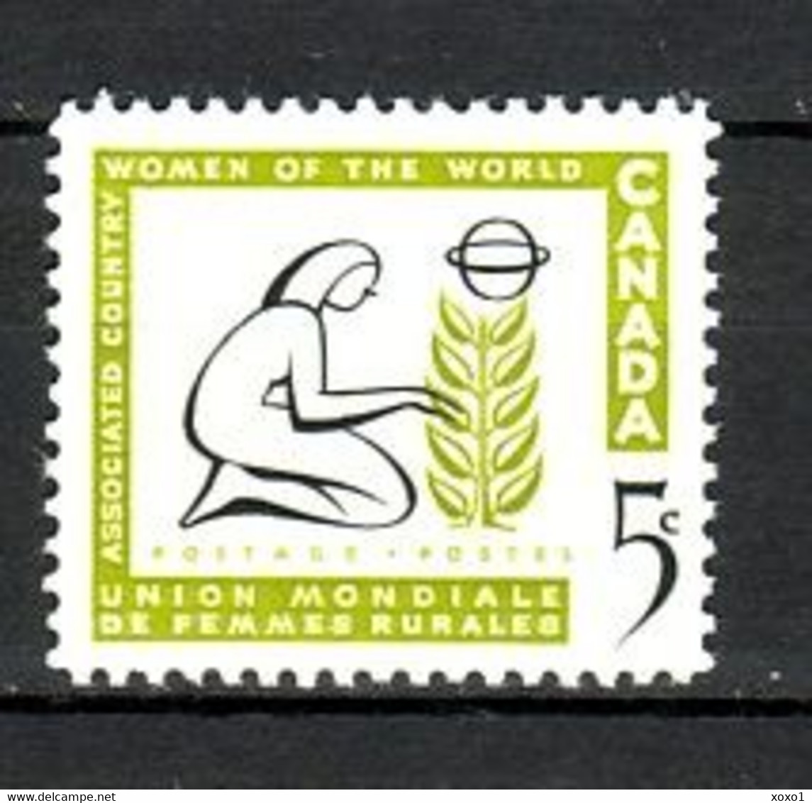 Canada 1959 MiNr. 332 Kanada World Federation Of Rural Women 1v MNH ** 0.40 € - Unused Stamps