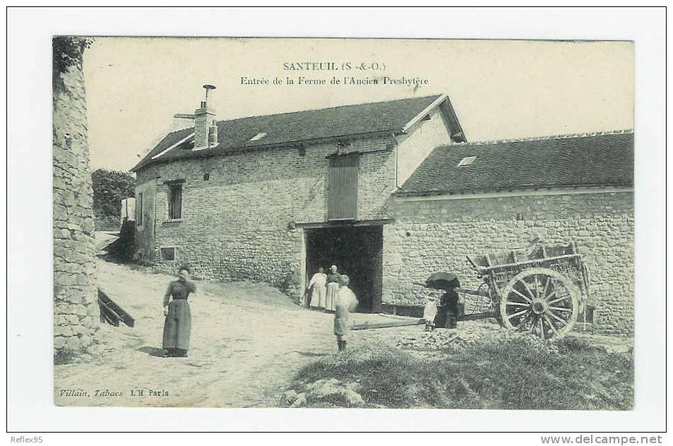 SANTEUIL - Entrée De La Ferme De L'ancien Presbytère - Santeuil