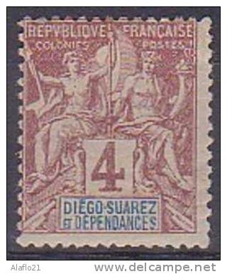 £2 - DIEGO SUAREZ N° 27 - Neuf Avec Charnière - Otros & Sin Clasificación