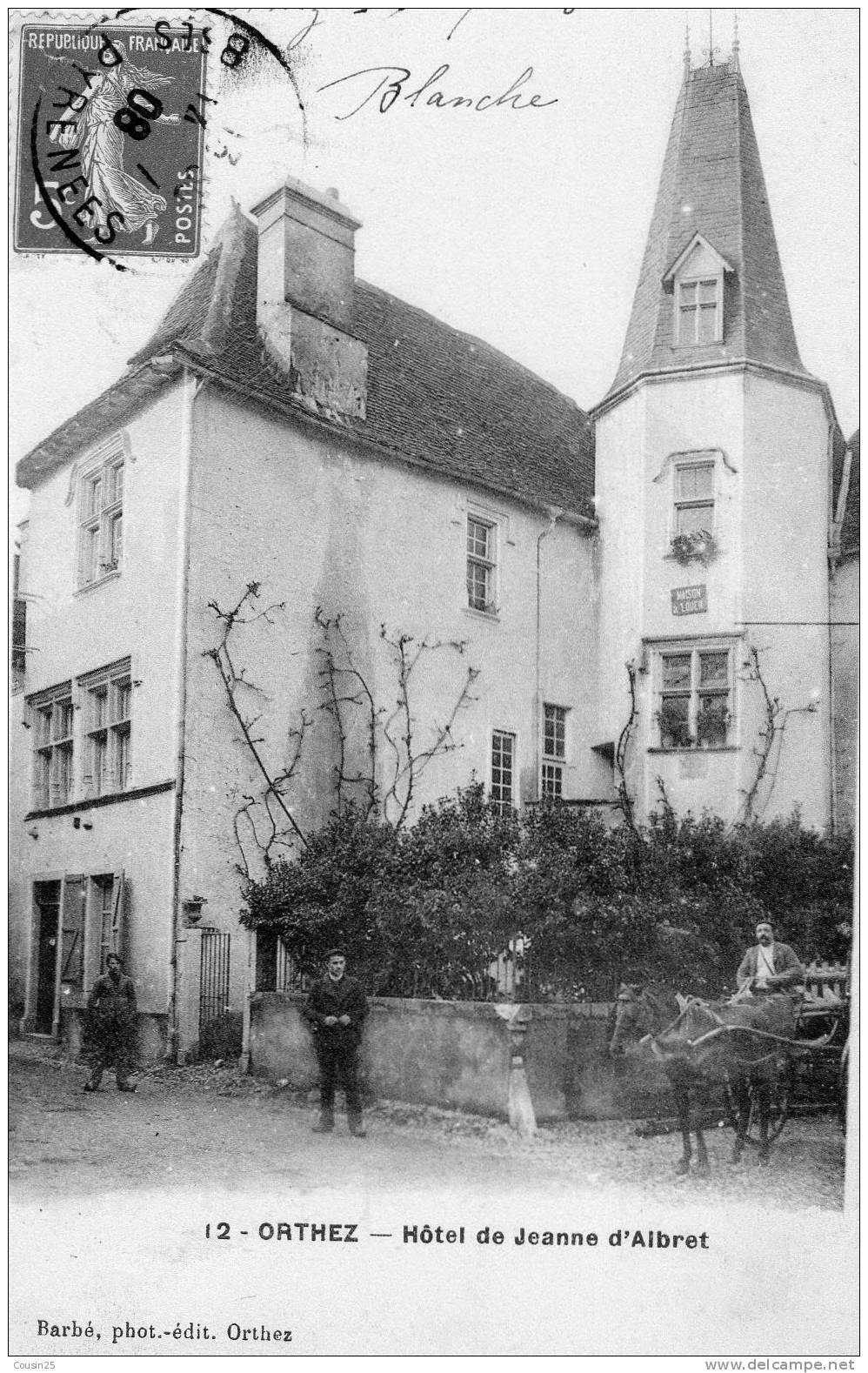64 ORTHEZ - Hôtel De Jeanne D´Albret - Orthez