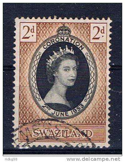 SD+ Swasiland 1953 Mi 54 Krönung Elisabeths II. - Swaziland (...-1967)