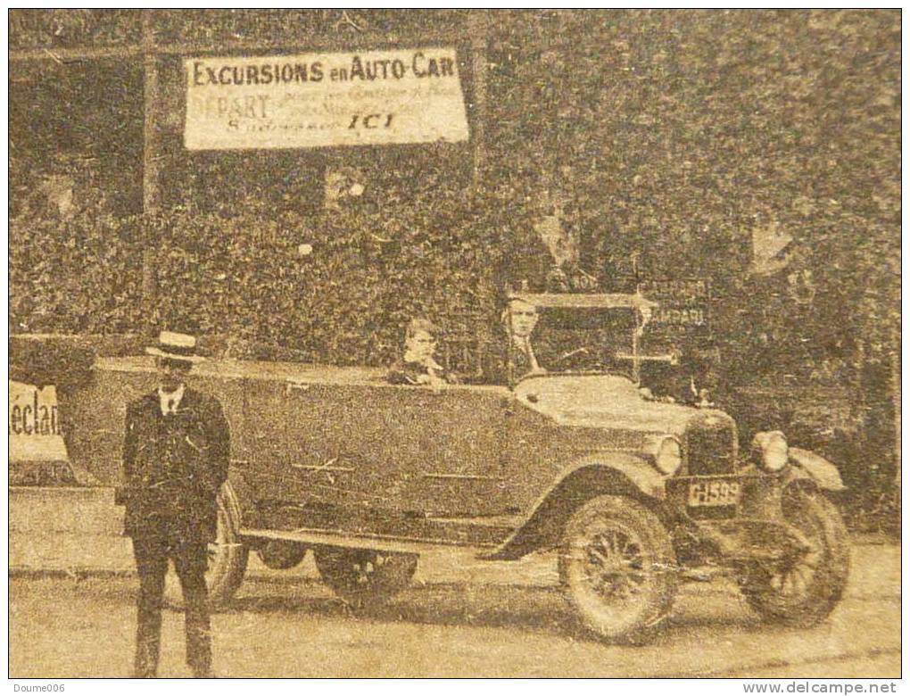 Cpa Bruxelles Grand Hotel Du Phare + Pub Au Dos , Autocar D Excursion Au Premier Plan - Bar, Alberghi, Ristoranti