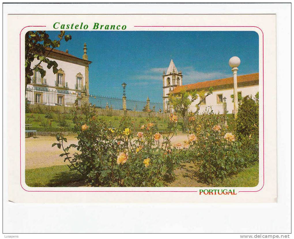 Portugal Cor 12535 – CASTELO BRANCO - PORMENOR DA CIDADE - Castelo Branco