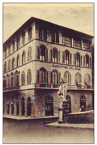 FIRENZE RARITA´ CARTOLINA PUBBLICITARIA CONFEZIONI GIUSEPPINA DEL BONO  VIAGGIATA NEL 1941 - Firenze (Florence)