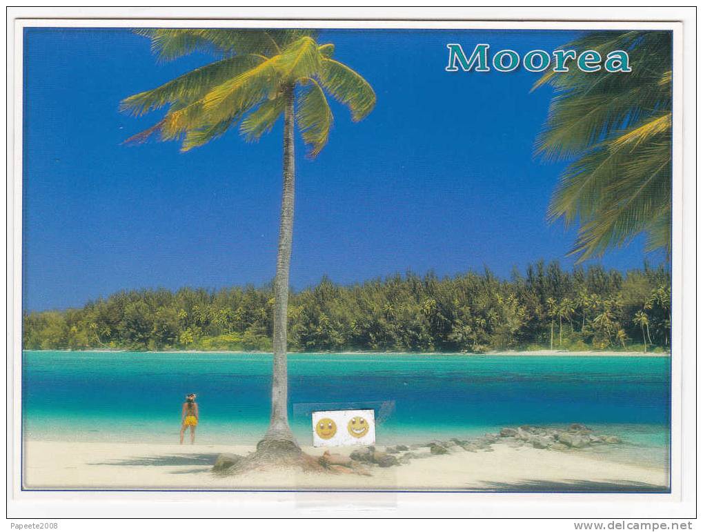 Polynésie Française / Moorea - Plage Du "Club Med" - 1505 - Tahiti