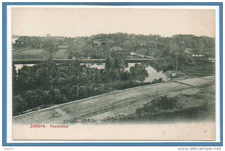 ASIE --  MALAISIE --  JOHORE --  Panorama - Maleisië