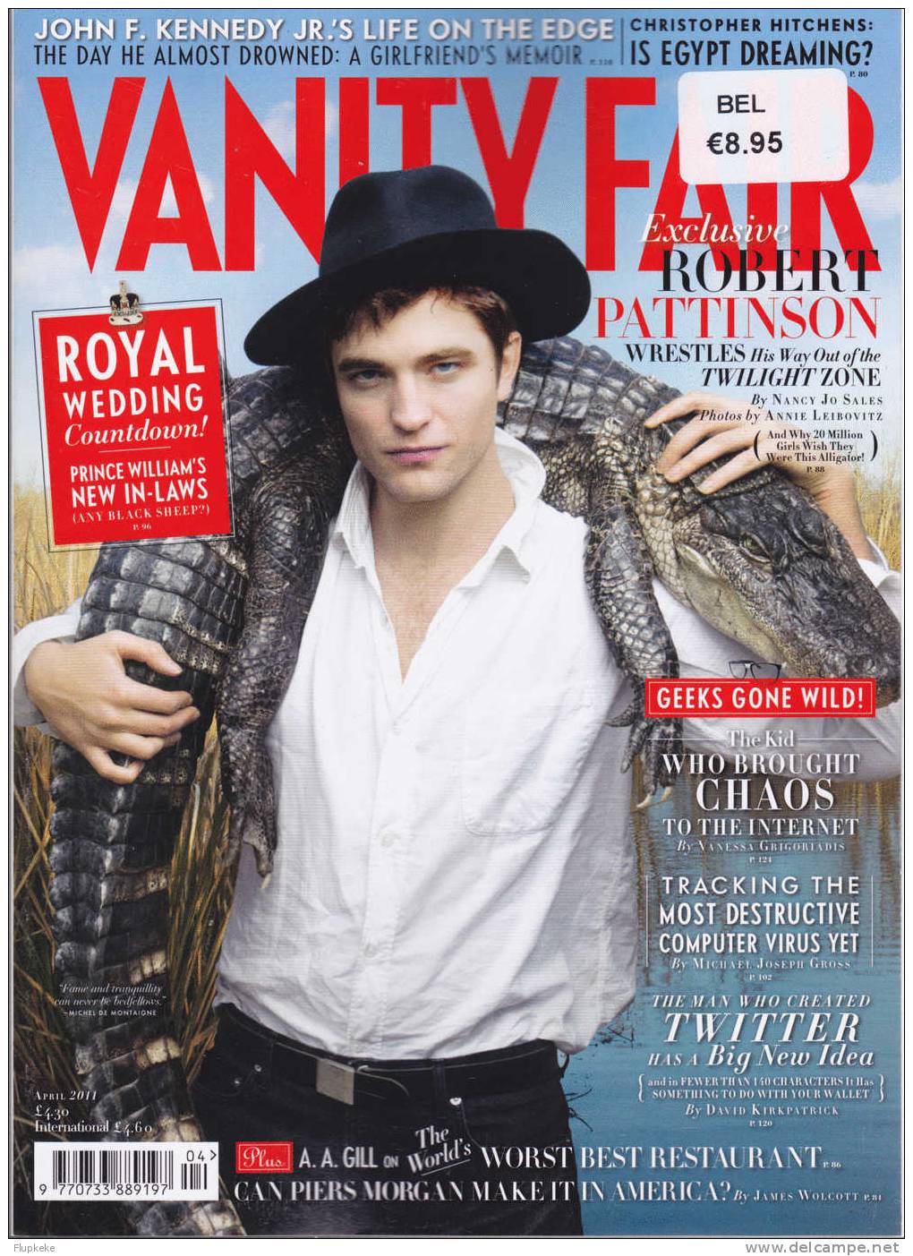 Vanity Fair 608 April 2011 Robert Pattinson - Divertimento