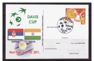 Davis Cup----Serbia- India - Serbien