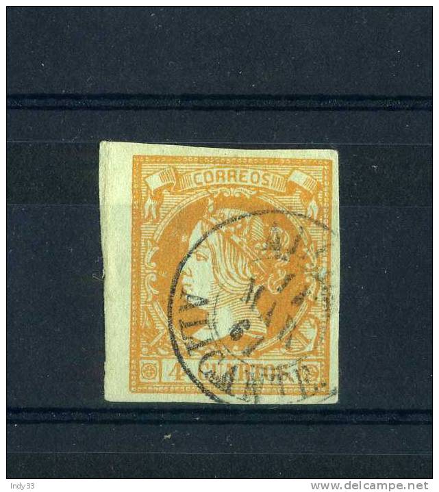 - ESPAGNE1860  N°52  EDIFIL . OBLITERE - Used Stamps