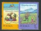 POLAND 2001 MICHEL NO:3887-3888 MNH - Neufs