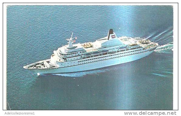 55988)cartolina Illustratoria Nave  Royal Viking Star - Hausboote