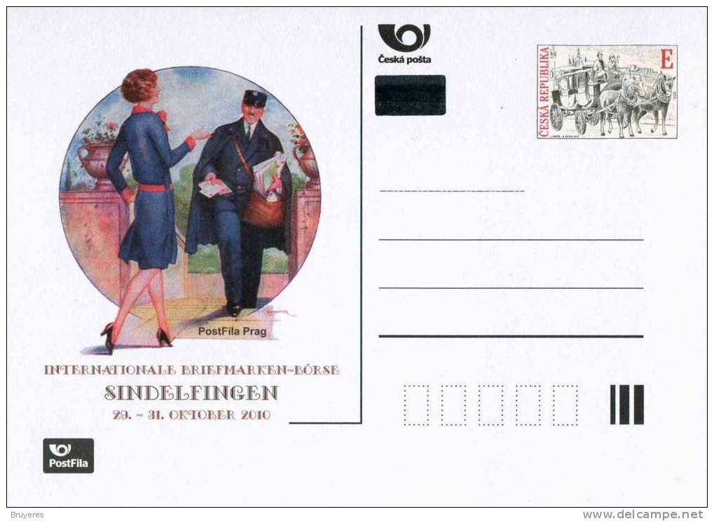 Entier Postal De 2010 Sur Carte Postale Illustrée - Ansichtskarten