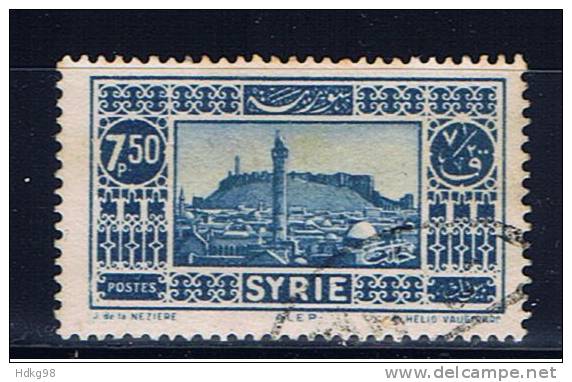 SYR+ Syrien 1930 Mi 350 Aleppo - Oblitérés