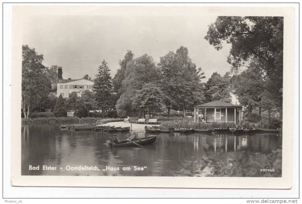 GERMANY - BAD ELSTER, Gondelteich, "Haus Am See" - Bad Elster