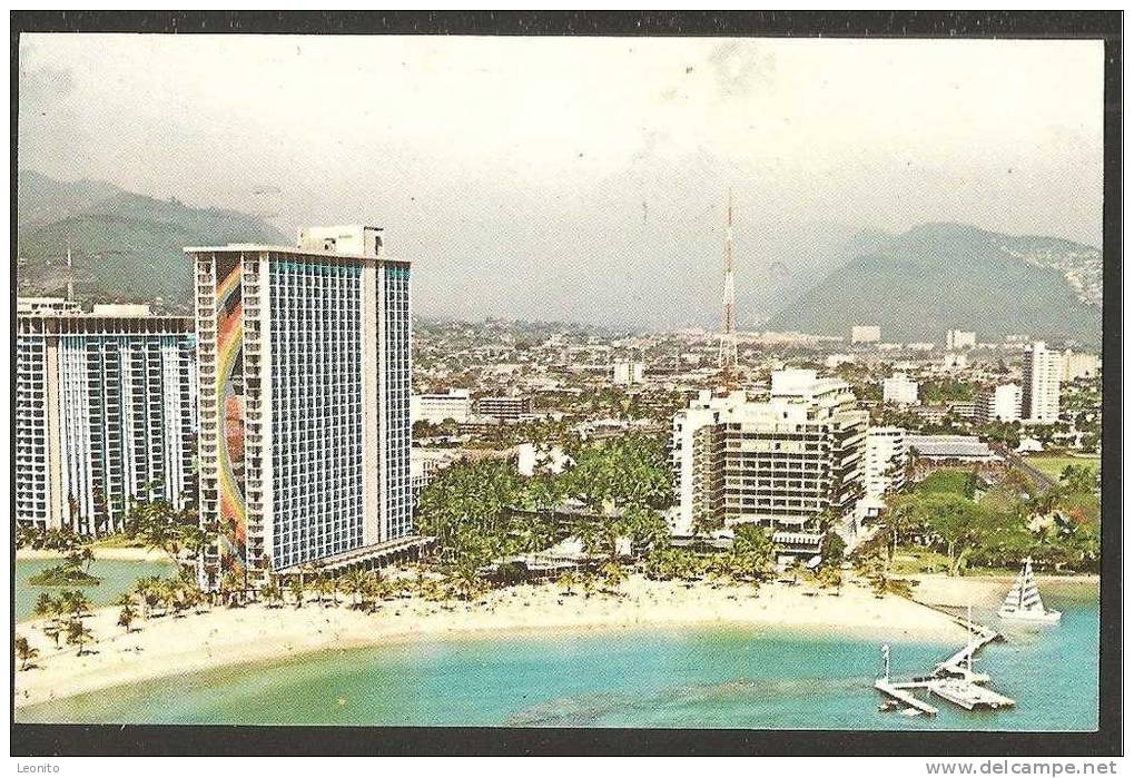 Hilton Hawaiian Village Waikiki Beach Hawaii 1972 - Autres & Non Classés