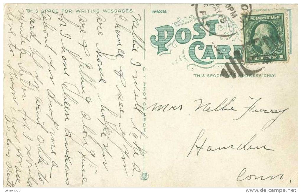 USA – United States – Gulf Stream Ave., Sarasota, Fla - Early 1900s Used Postcard [P3124] - Sarasota