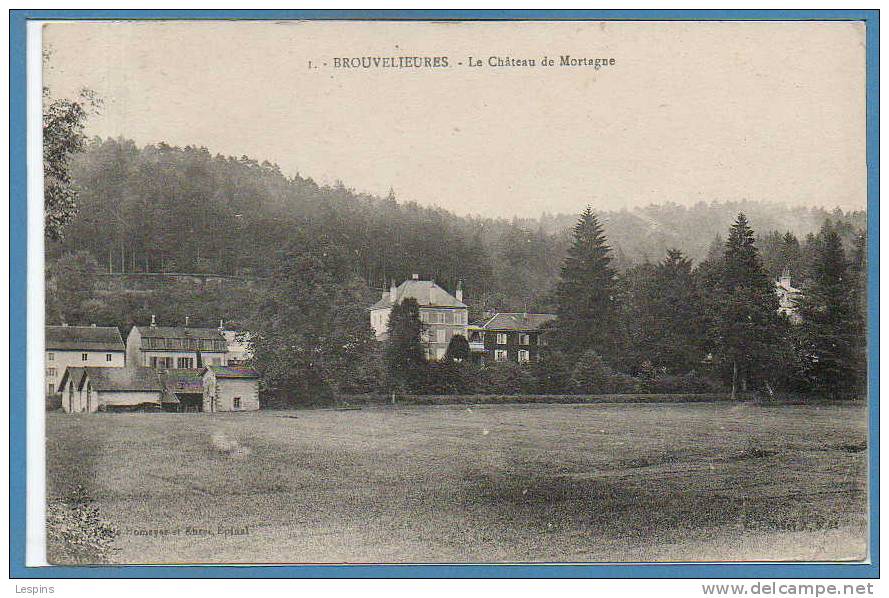 88 - BROUVELIEURES -- Le Chateau De Mortagne - Brouvelieures