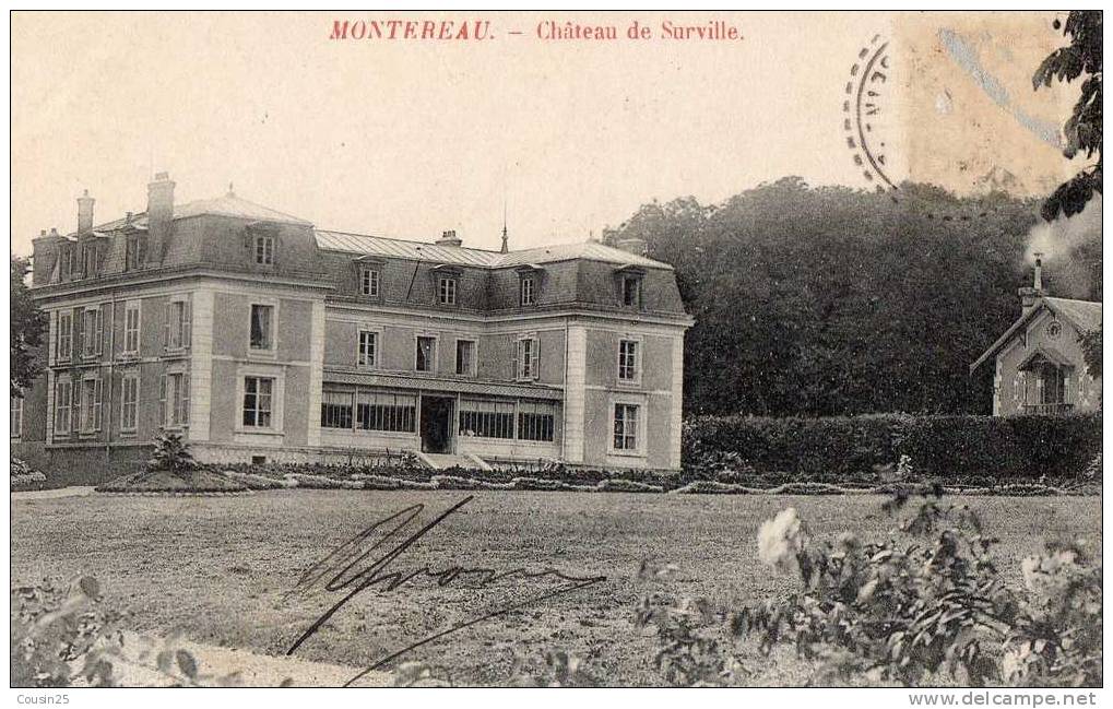 77 MONTEREAU - Château De Surville - Montereau