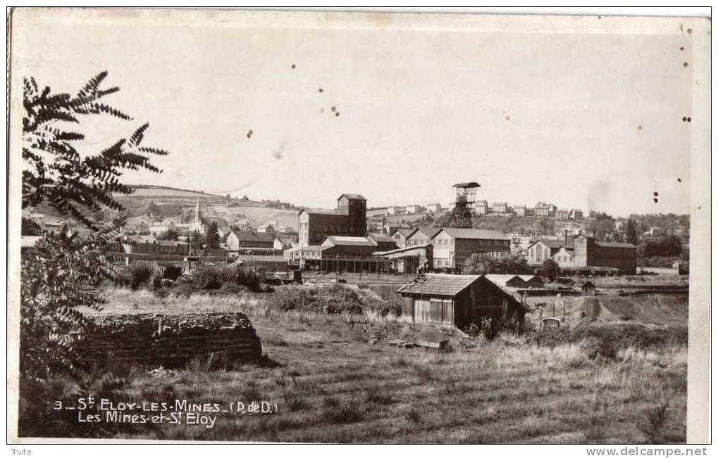 SAINT-ELOY-LES-MINES LES MINES - Saint Eloy Les Mines