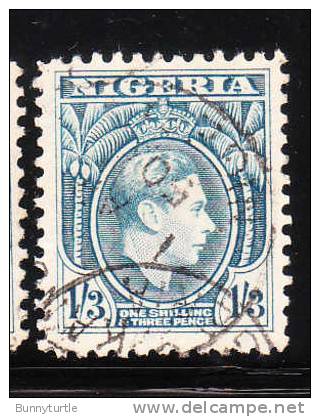 Nigeria 1938-51 King George VI 1sh3p Used - Nigeria (...-1960)