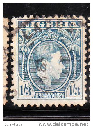 Nigeria 1938-51 King George VI 1sh3p Used - Nigeria (...-1960)