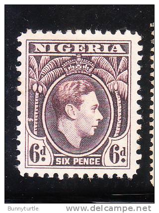 Nigeria 1938-51 King George VI 6p MLH - Nigeria (...-1960)