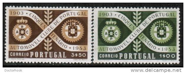 PORTUGAL   Scott #  780-1*  VF MINT LH - Unused Stamps