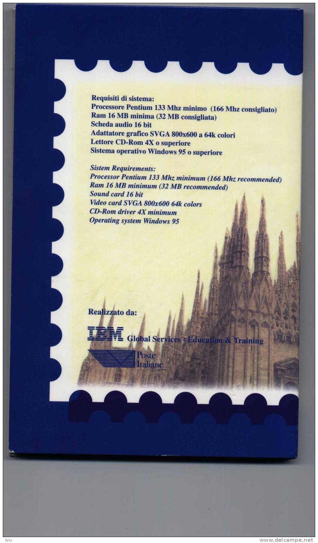 CD Rom Dell´Esposizione Mondiale MILANO,ITALIA 1998,Multimediale Expo. - Italienisch