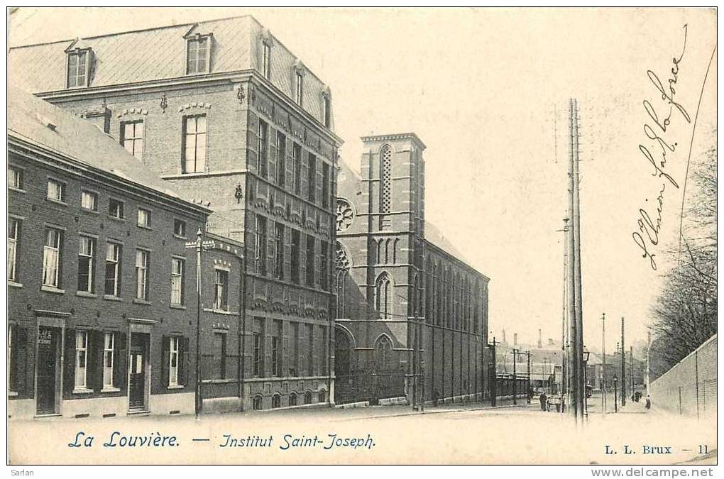 BELGIQUE , Hainaut , LA LOUVIERE , Institut Saint Joseph , *10141 - La Louvière