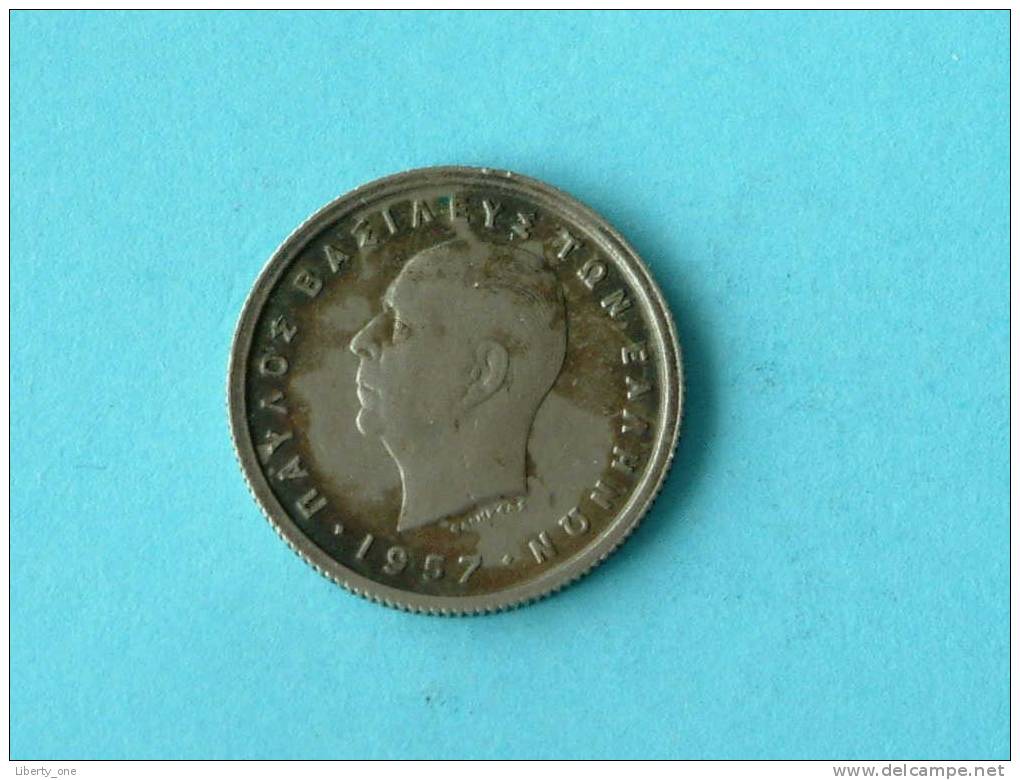 1957 - 50 LEPTA - KM 80 ( For Grade, Please See Photo ) ! - Griechenland