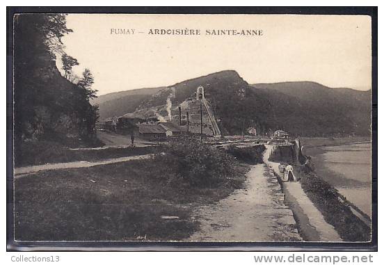 ARDENNES - Fumay - Ardoisiere Sainte Anne - Fumay