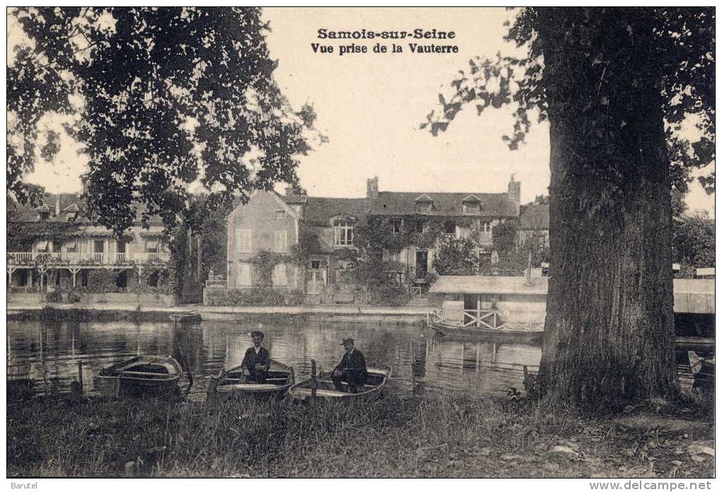 SAMOIS SUR SEINE - Vue Prise De La Vauterre - Samois