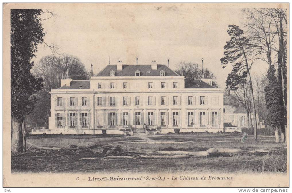 91.  Val De Marne .  Limeil Brevannes : Le Chateau De Brevannes . - Limeil Brevannes