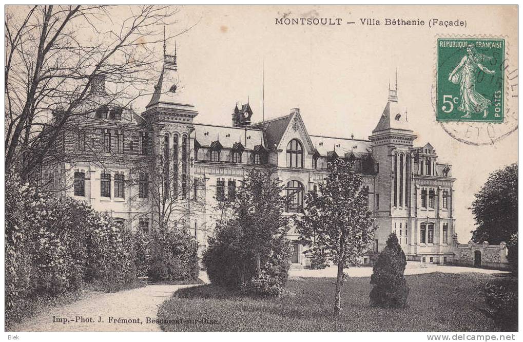 95. Val D  ' Oise  . Montsoult : Villa Bethanie . - Montsoult