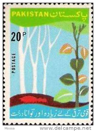 TREE PLANTING YEAR MNH 1975 - Pakistan