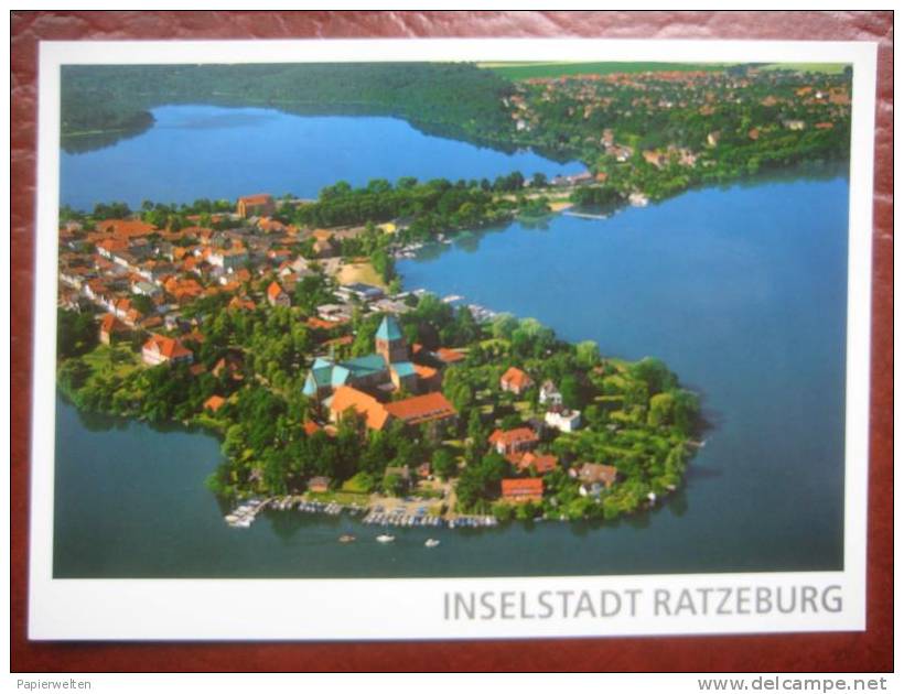 Ratzeburg - Luftbild Inselstadt - Ratzeburg