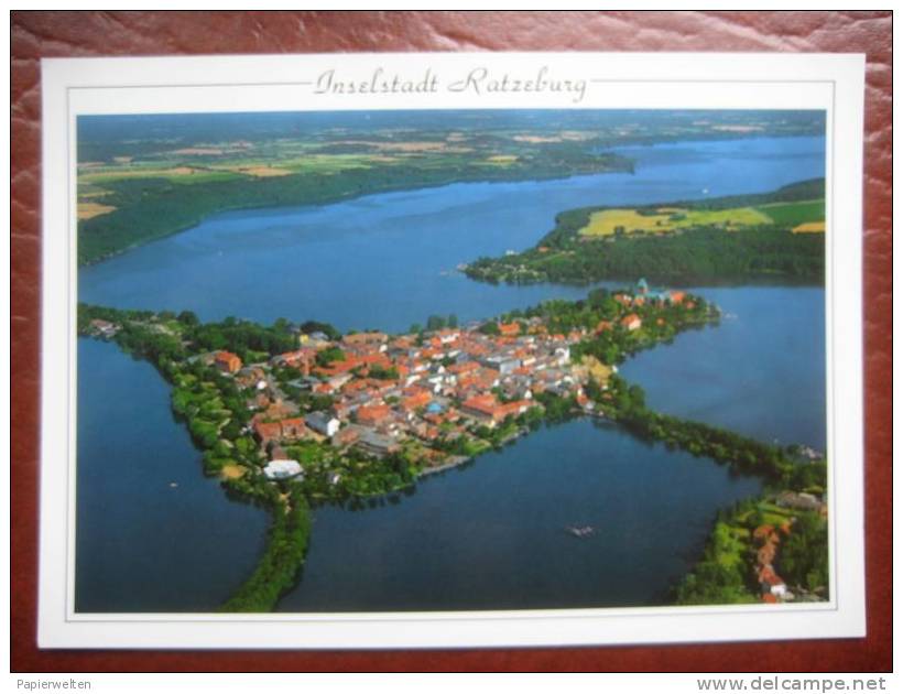 Ratzeburg - Luftbild Inselstadt - Ratzeburg