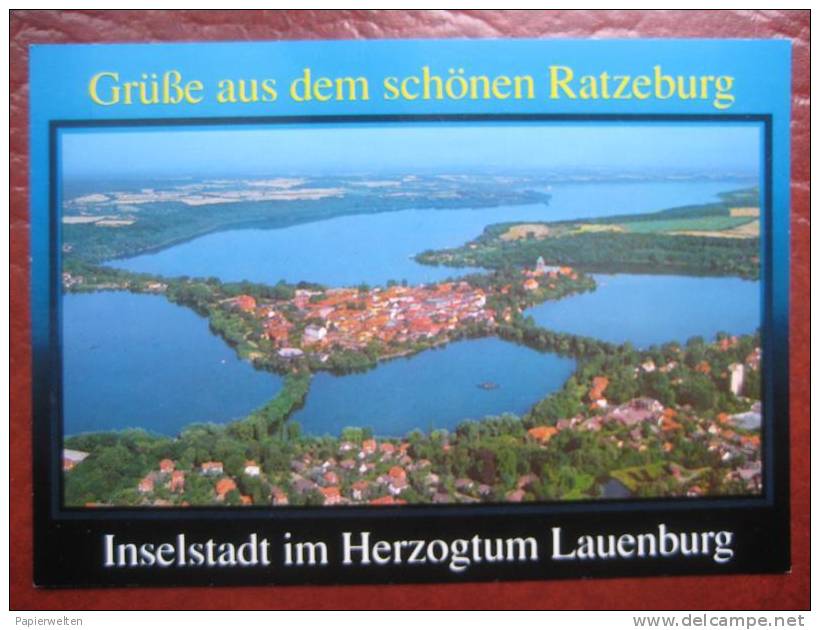 Ratzeburg - Luftbild Inselstadt - Ratzeburg