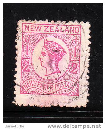 New Zealand 1875-1892 Newspaper Stamp Queen Victoria Used - Gebraucht